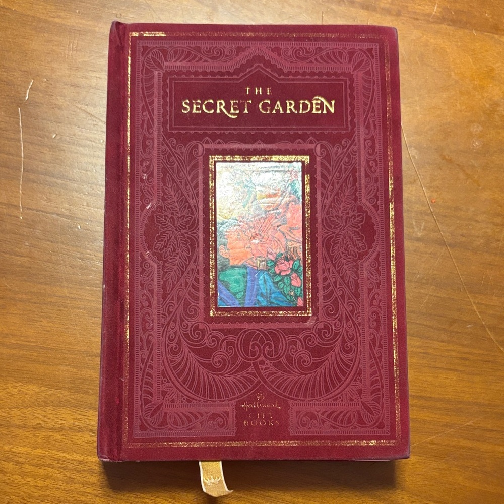 The Secret Garden Hardcover Book Velvet